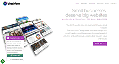 Desktop Screenshot of blackboxdesign.co.uk